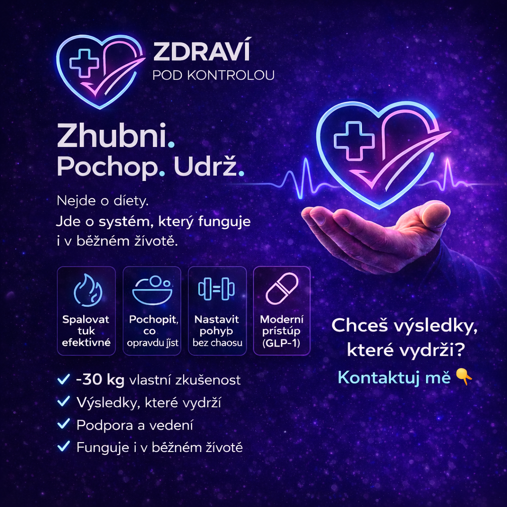 Náhled aplikace Zdraví pod kontrolou